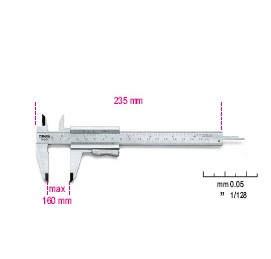 进口工具四用游标卡尺 1650